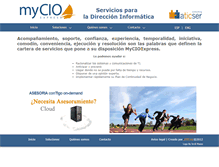 Tablet Screenshot of mycioexpress.com